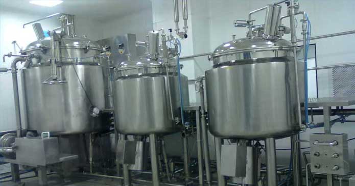 Liquid Syrup Preparation vessels